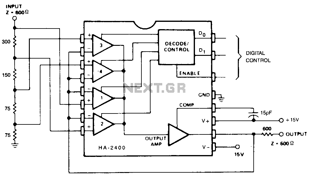 Programmable-attenuator circuit
