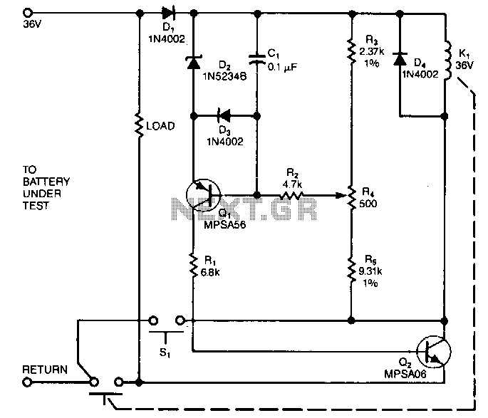 Deactivating-battery-sensor circuit
