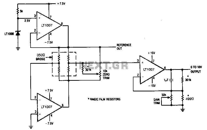 Signal-conditioner-with-bridge circuit