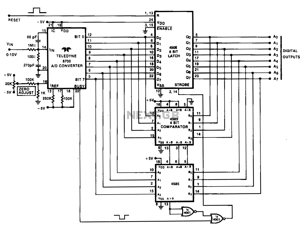 Analog-peak-detector-with-digital-hold circuit