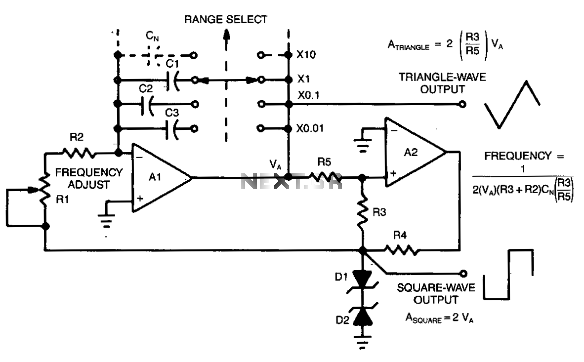 Two-function-signal-generator circuit