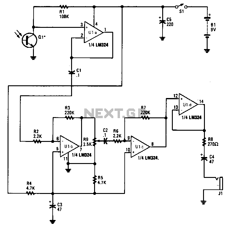 Ir-receiver circuit