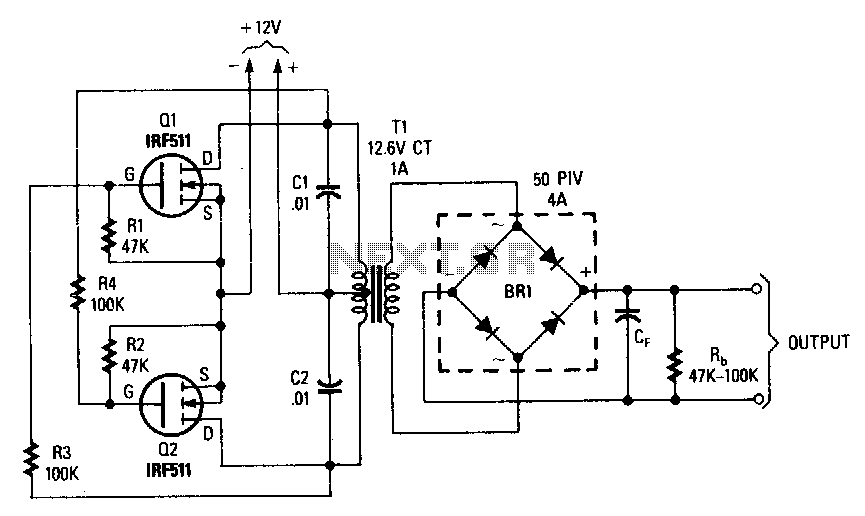 Power Mosfet Inverter