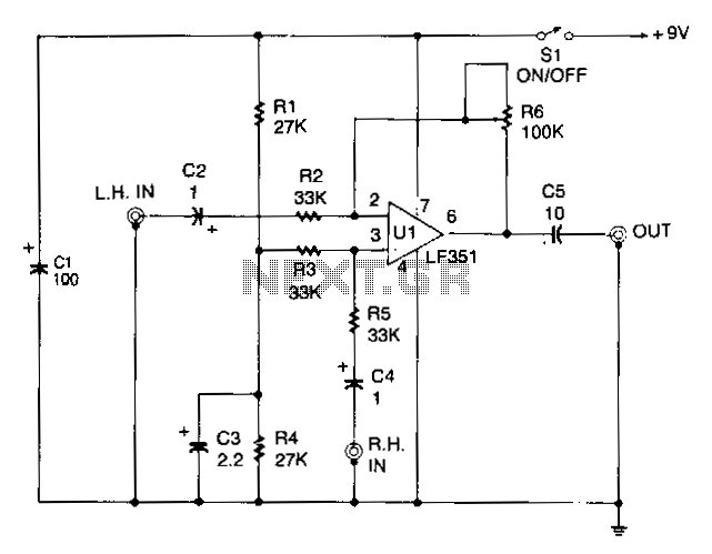 Central-image-canceller circuit