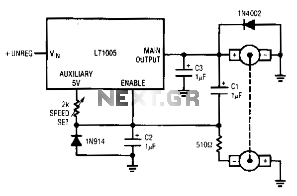 Switched-mode-motor-speed-controller