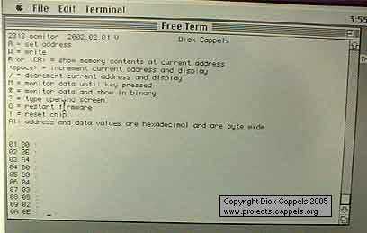I/O monitor program for AVR – Circuit Schematic
