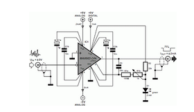 Spike Detector For Oscilloscopes circuit