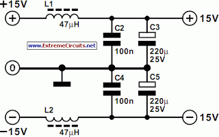 Balanced Microphone Preamplifier circuit
