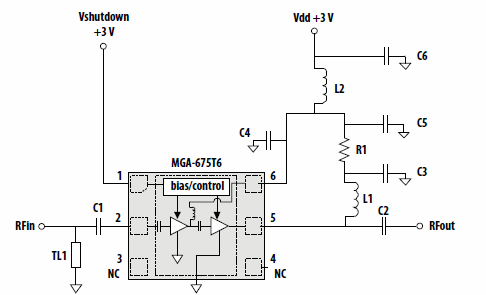 Wideband Low Noise Amplifier