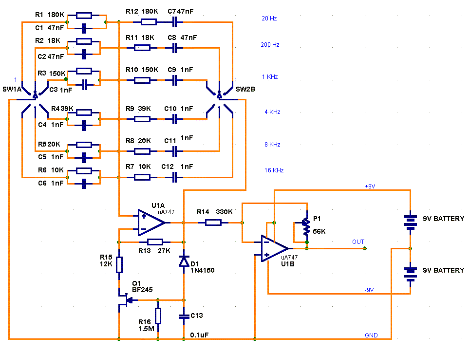 Oscillator circuit – Circuit Schematic