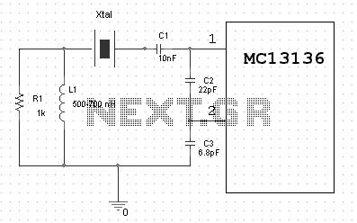 Narrow band receiver with MC13136 circuit
