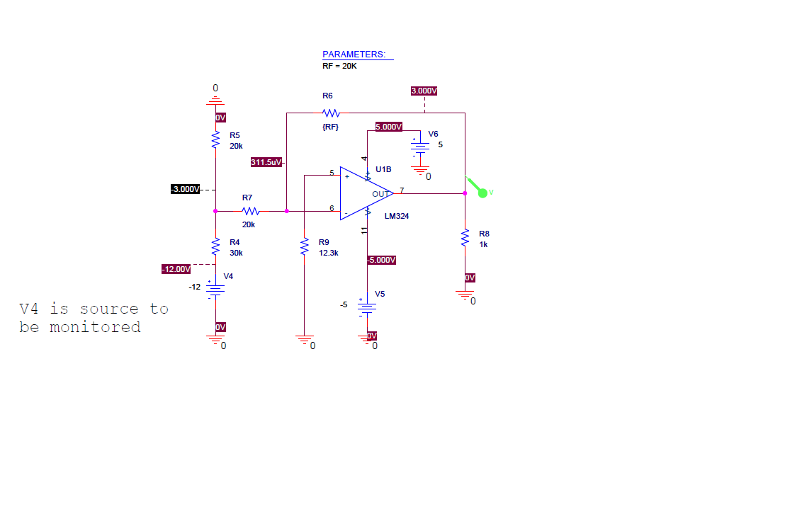 Monitoring Voltages with Scaling Circuits circuit
