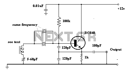 Oscillator circuits – Circuit Schematic