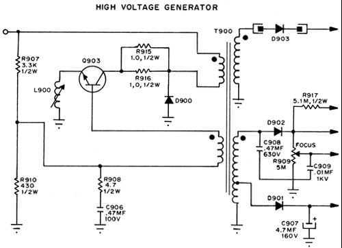 High Voltafe Generator circuit