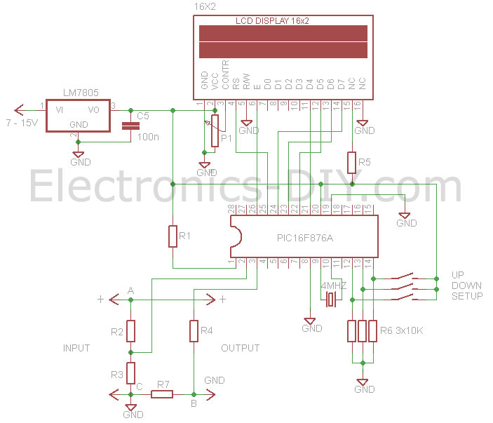 Voltmeter Ammeter circuit