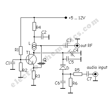 DIY Crystal Oscillator Circuit