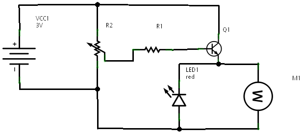 Transistor Current Amplifier Circuit