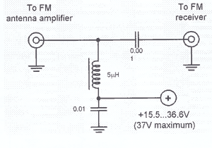 FM Antenna Amplifier Circuit