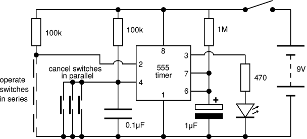Electronic Lock Project – Circuit Schematic