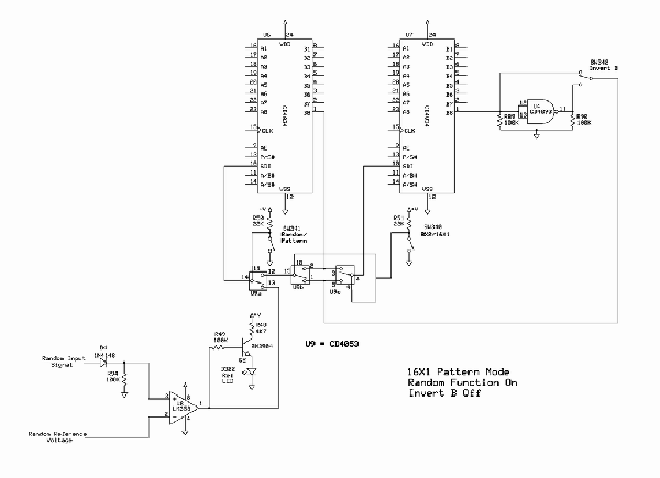 Klee Sequencer Circuit Theory of Operation – Circuit Schematic