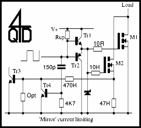 MOSFET current sensing circuit