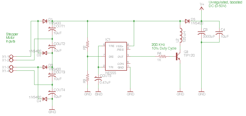 Switching Power Supply – Circuit Schematic