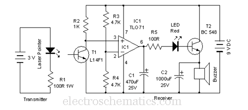 door alarm schematic – Circuit Schematic