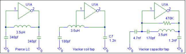 No-bias L-C High-Frequency Oscillator – Circuit Schematic
