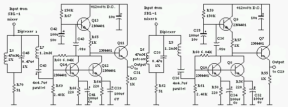 The R2 Single Sideband Direct Conversion Receiver circuit