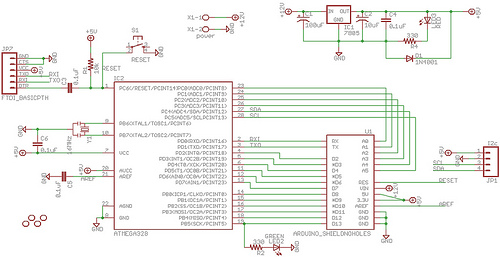 arduino clone circuit