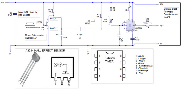 Gas Meter circuit – Circuit Schematic