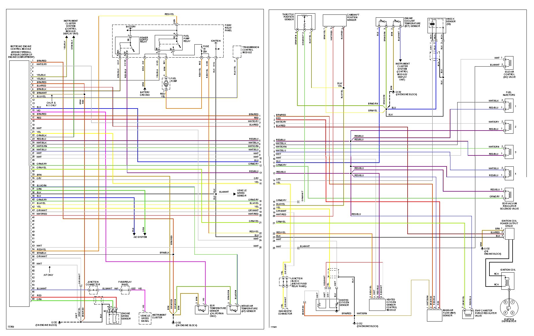 1994 Golf GTI wiring circuit