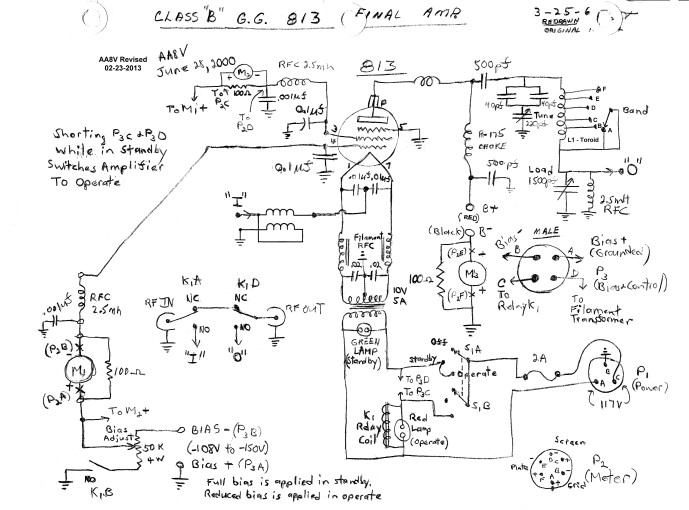 Wingfoot 813 Circuit Description and Schematic Diagram – Circuit Schematic