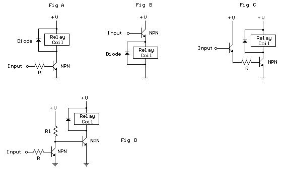 Logic level relay controller circuit