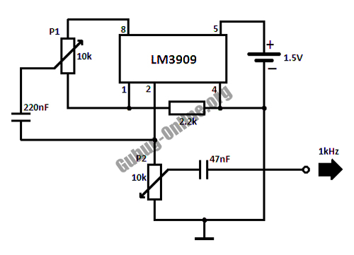 High Frequency Generator Circuit – Circuit Schematic