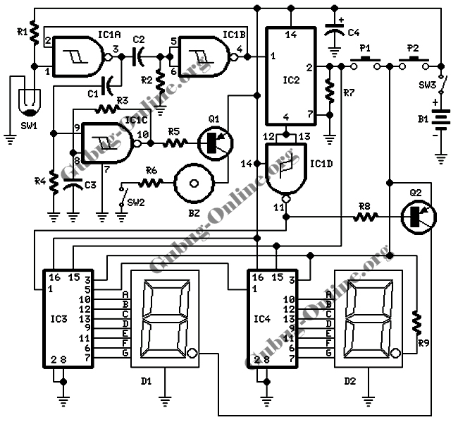 Electrification Circuit Unit – Circuit Schematic