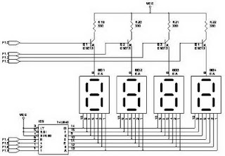 74LS247 7 Segment Display Circuit Schematic Diagram – Circuit Schematic