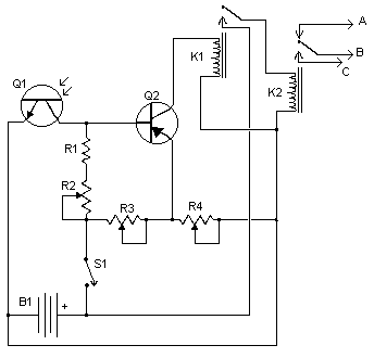 Automatic Headlight Brightness Switch Circuit