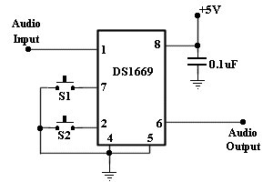 digital volume control – Circuit Schematic