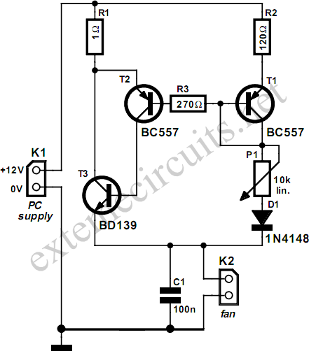 Processor Fan Control circuit