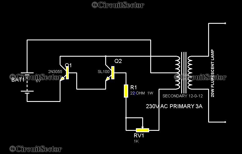 20W Low cost Emergency Light PCB circuit