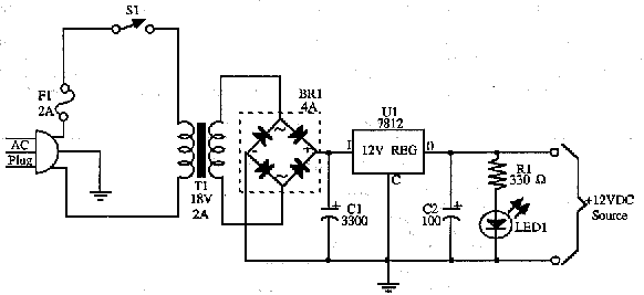 12 volt power supply