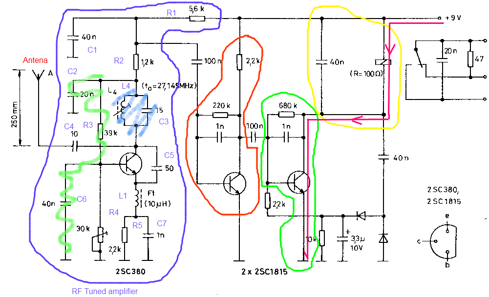 signal Can someone break down how this receiver works circuit