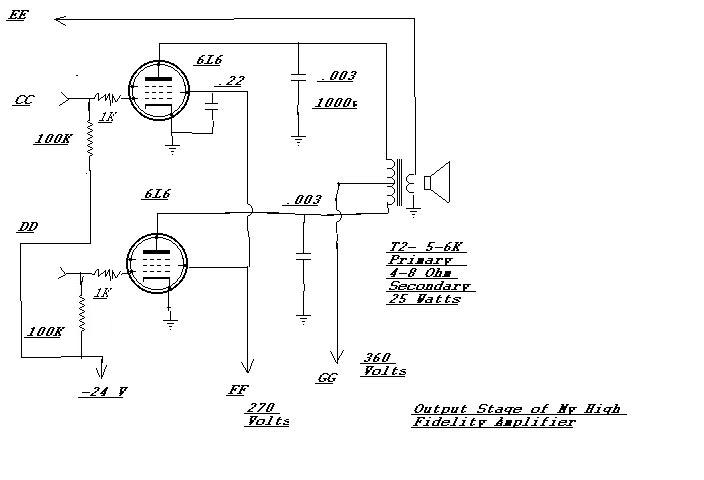 Homemade HiFi – Circuit Schematic