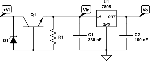 Is my zener diode labeled wrong or am i seeing a strange failure mode – Circuit Schematic