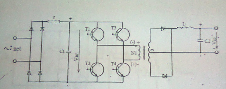 Power Supply Control Circuit – Circuit Schematic