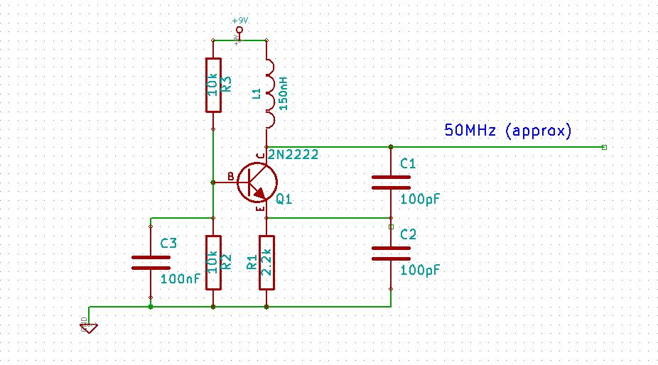 AM transmitter – Circuit Schematic