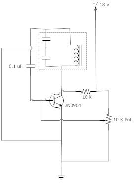 Simple low voltage Oscillator circuit