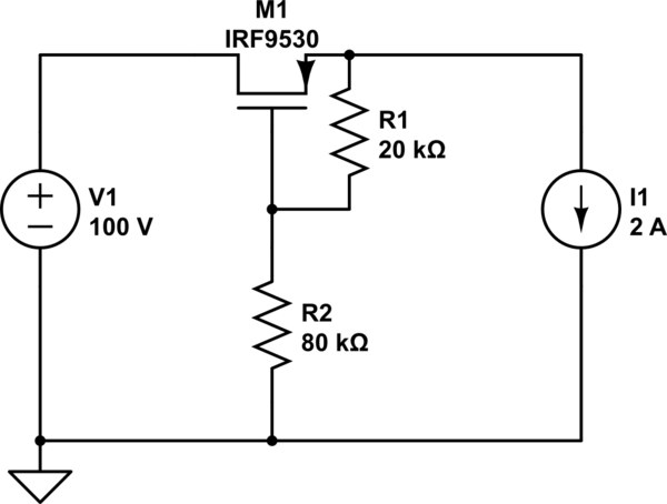 mosfet Reverse polarity protection circuit