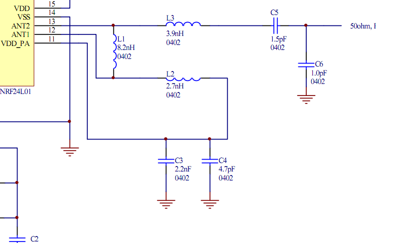 rf Can I merge two impedance matching circuits circuit
